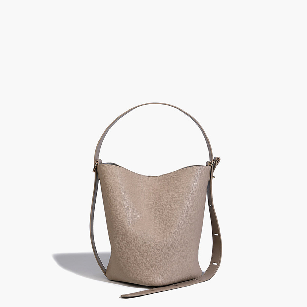 Taupe Buket Çanta