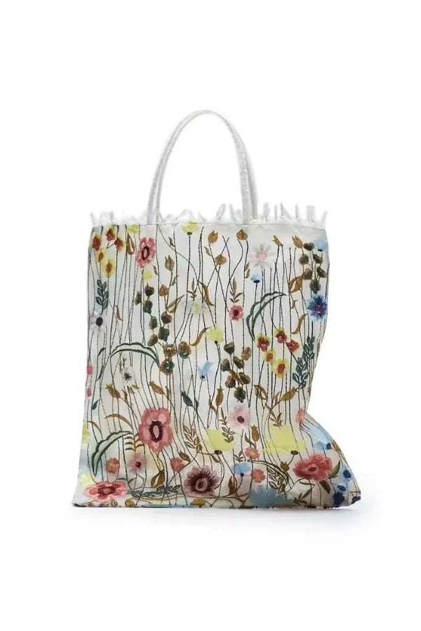 Lakelyn Çiçekli Tote Çanta