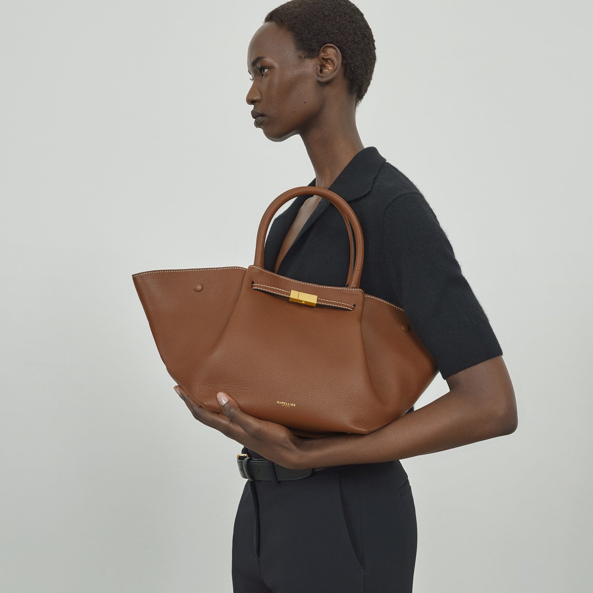 Milenne Small Tote Çanta - Taba