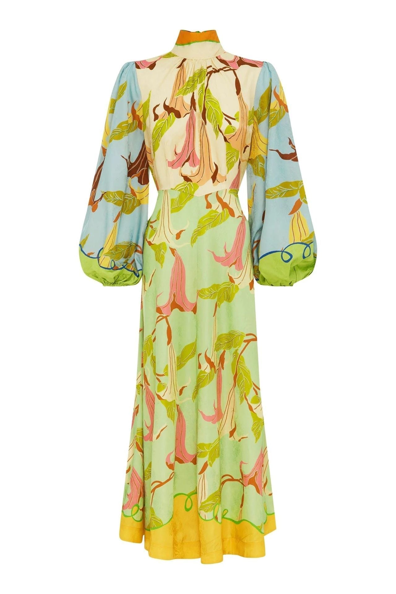 Botanic Reverie Maxi Elbise
