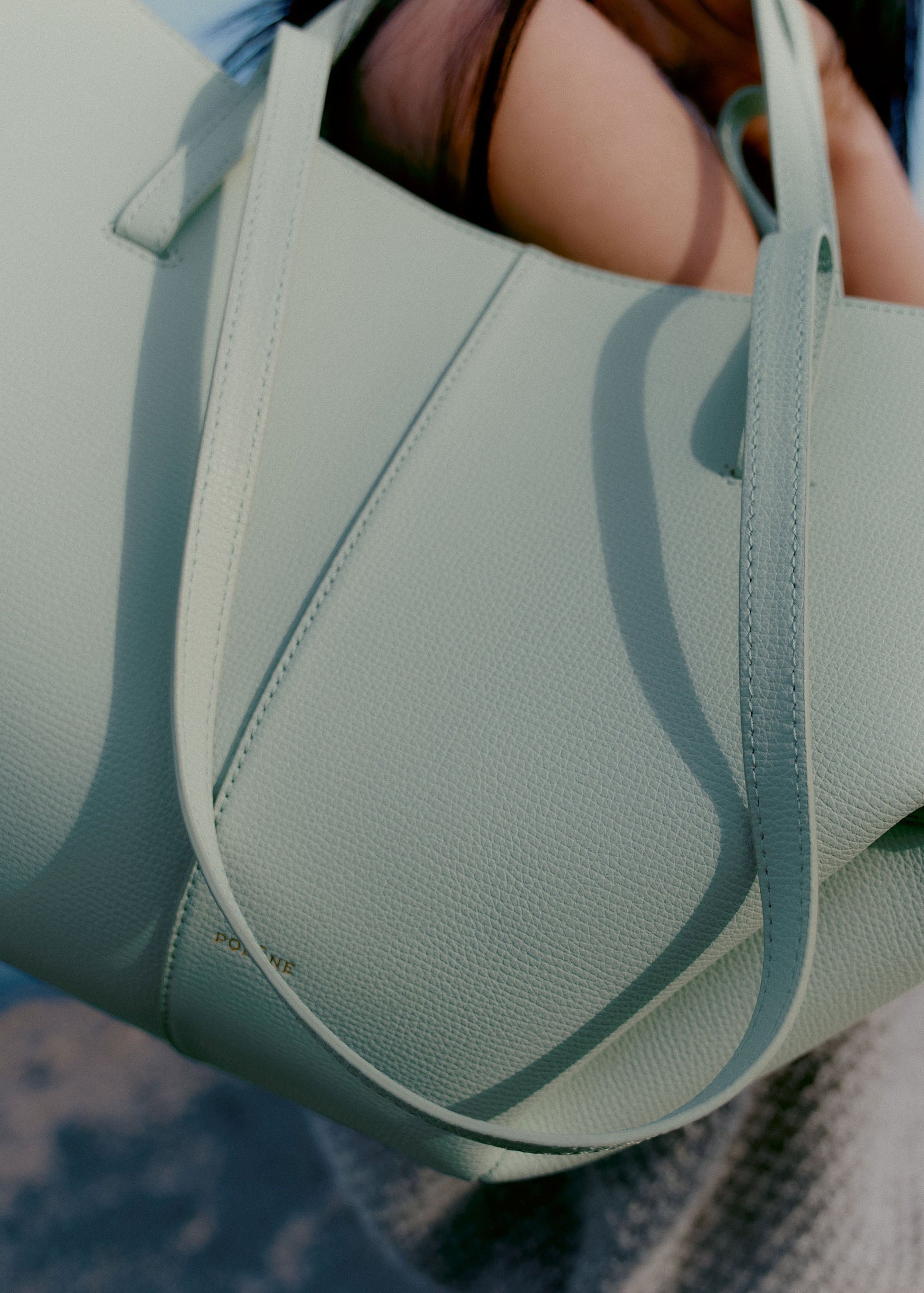 Cirelle Small Tote Çanta - Su yeşili