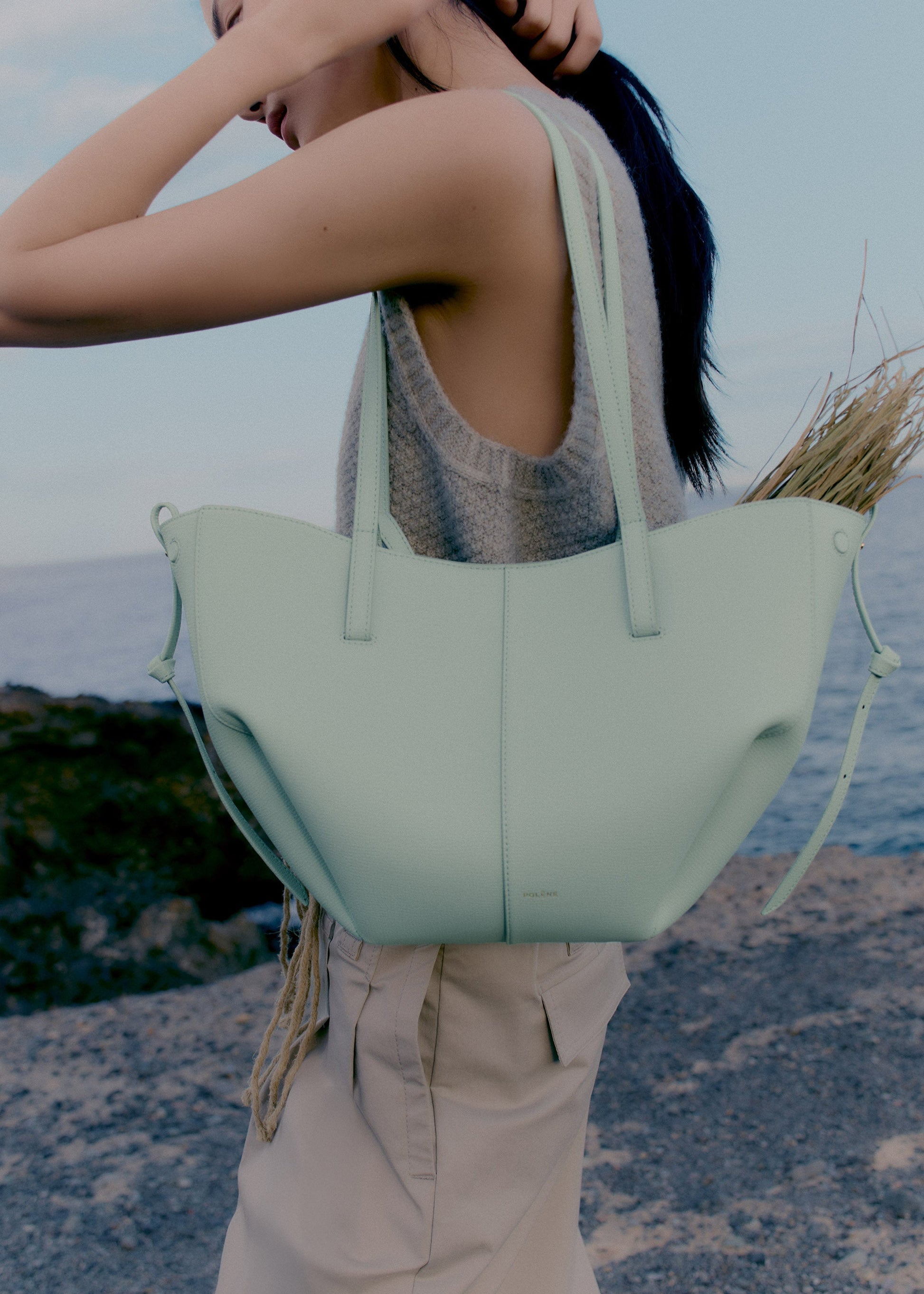 Cirelle Small Tote Çanta - Su yeşili