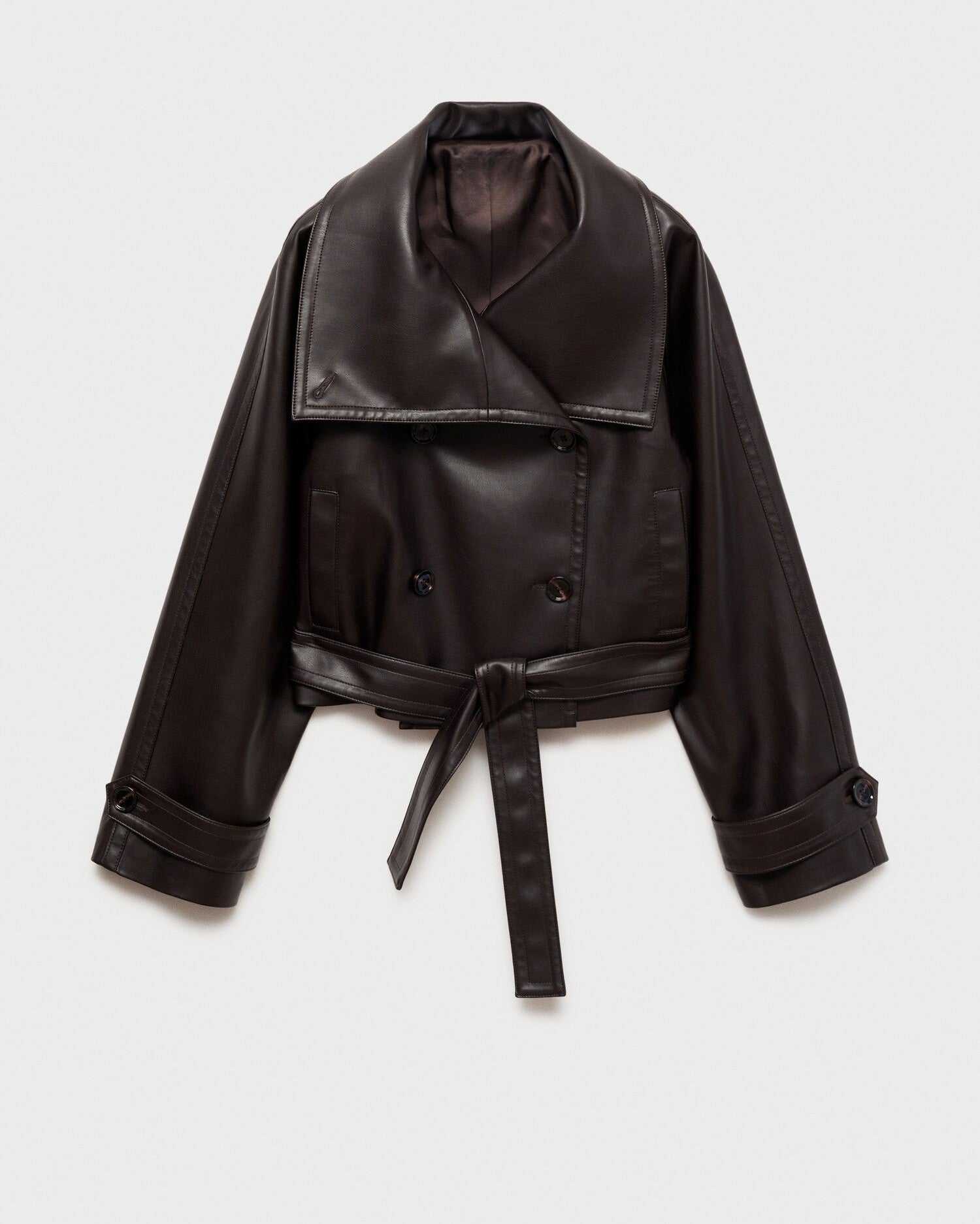 Nuvia Suni Deri Ceket