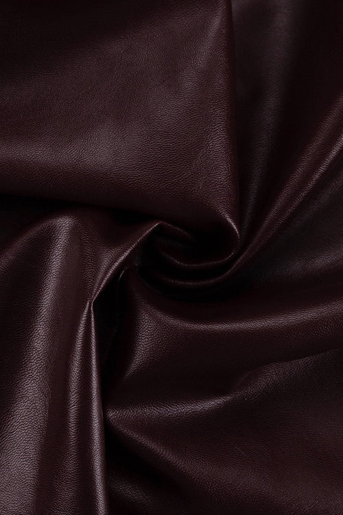 Amanda Sivri Yaka Ceket Deri Takım