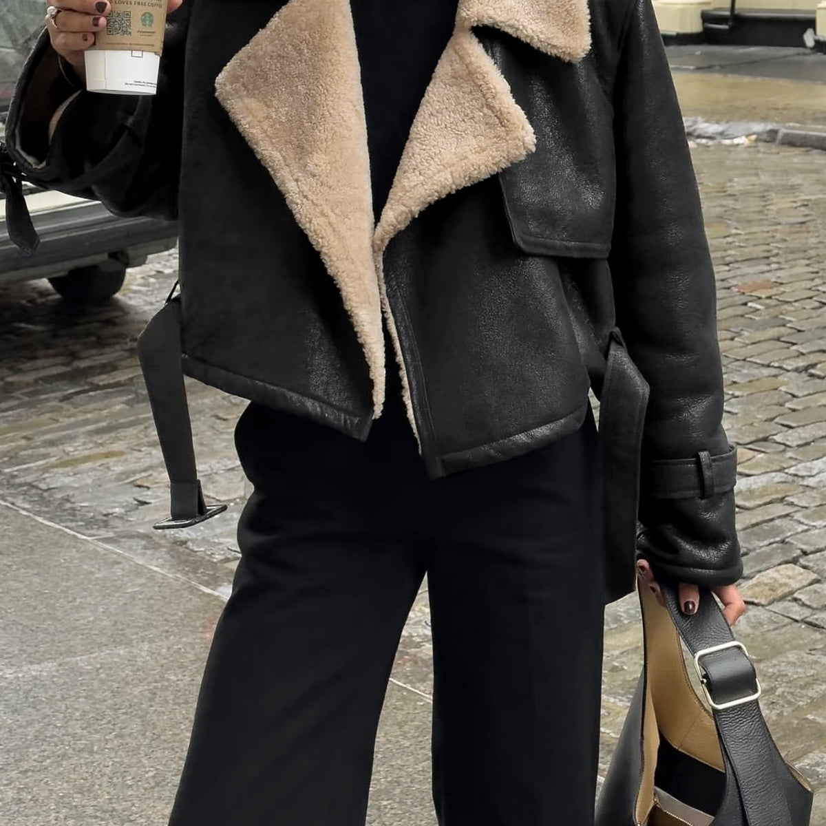 Too Blessed Sherpa Astarlı Uçuş Ceketi