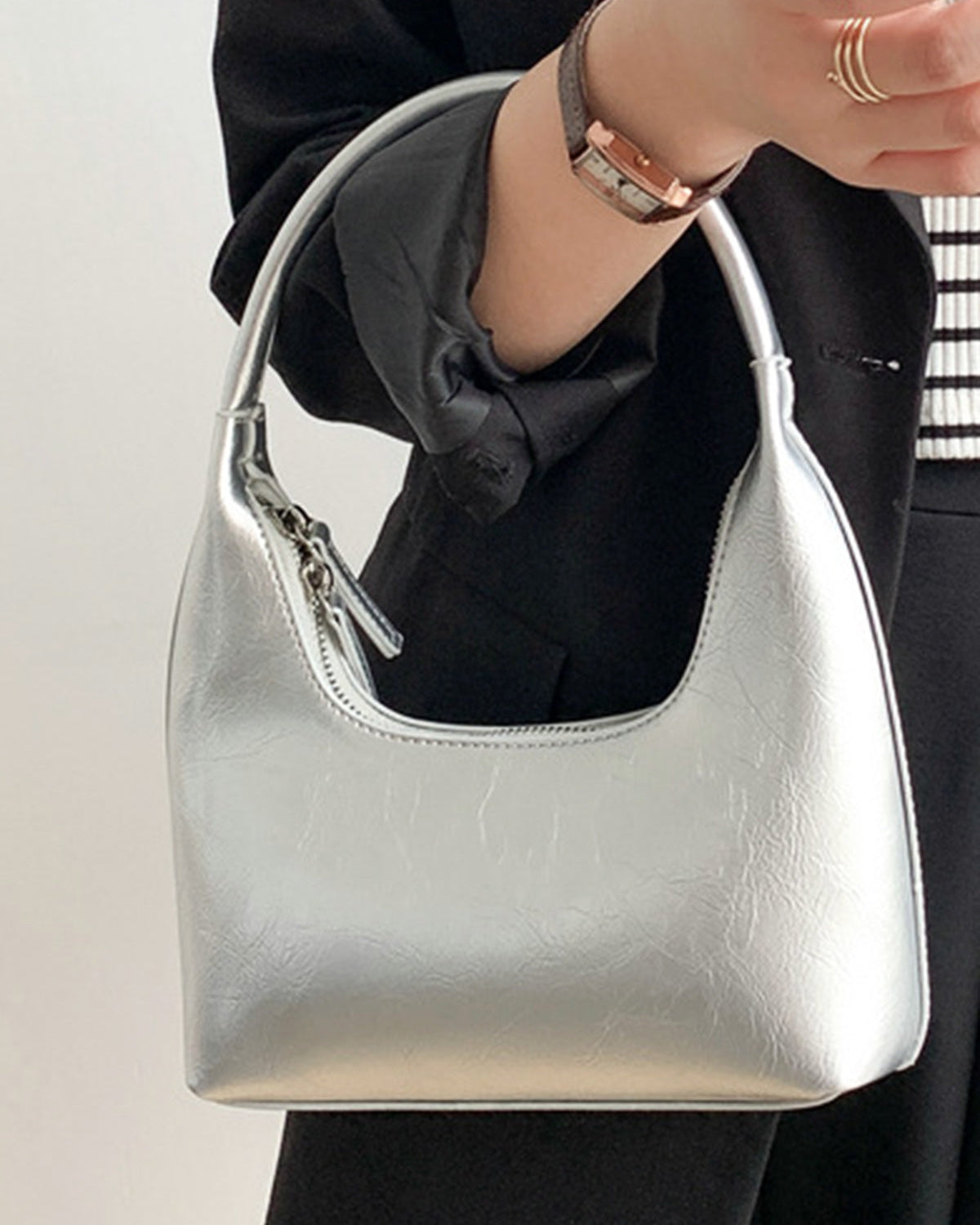 Luna Shine Metalik Mini Çanta