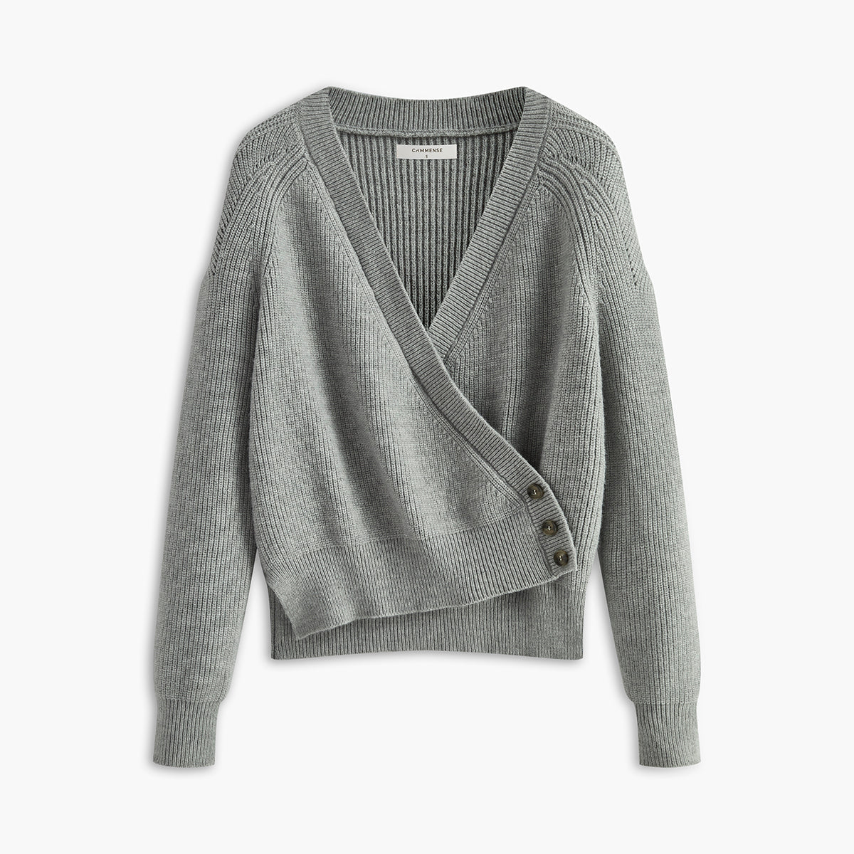 Çapraz Düğmeli Kazak