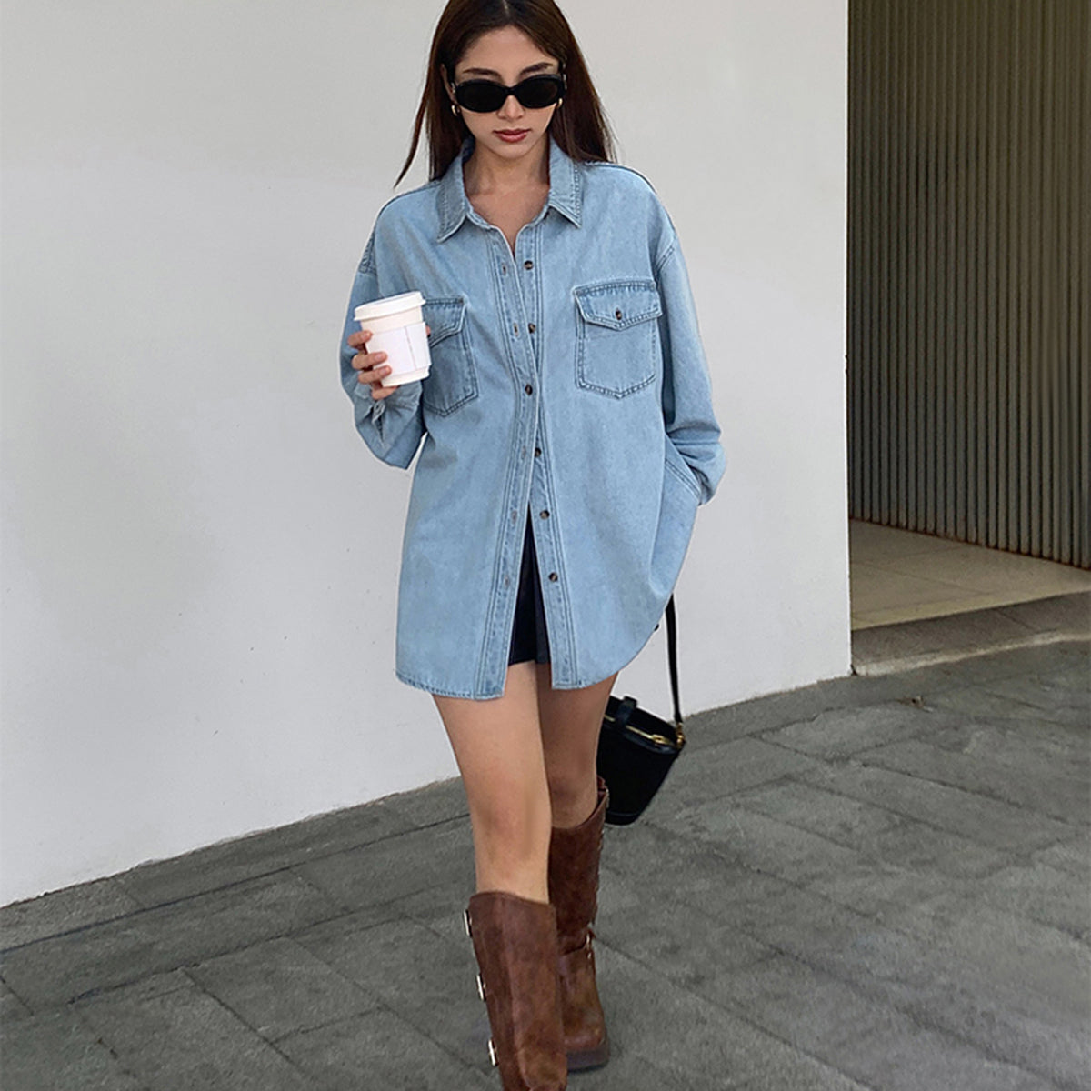 Yaka Cepli Kot Ceket