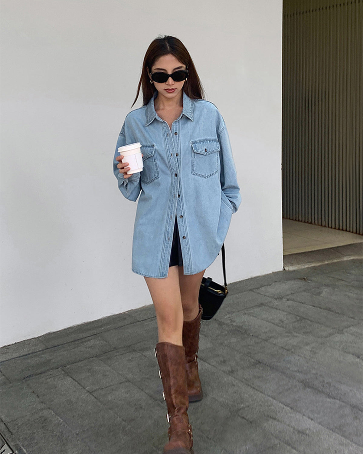 Yaka Cepli Kot Ceket