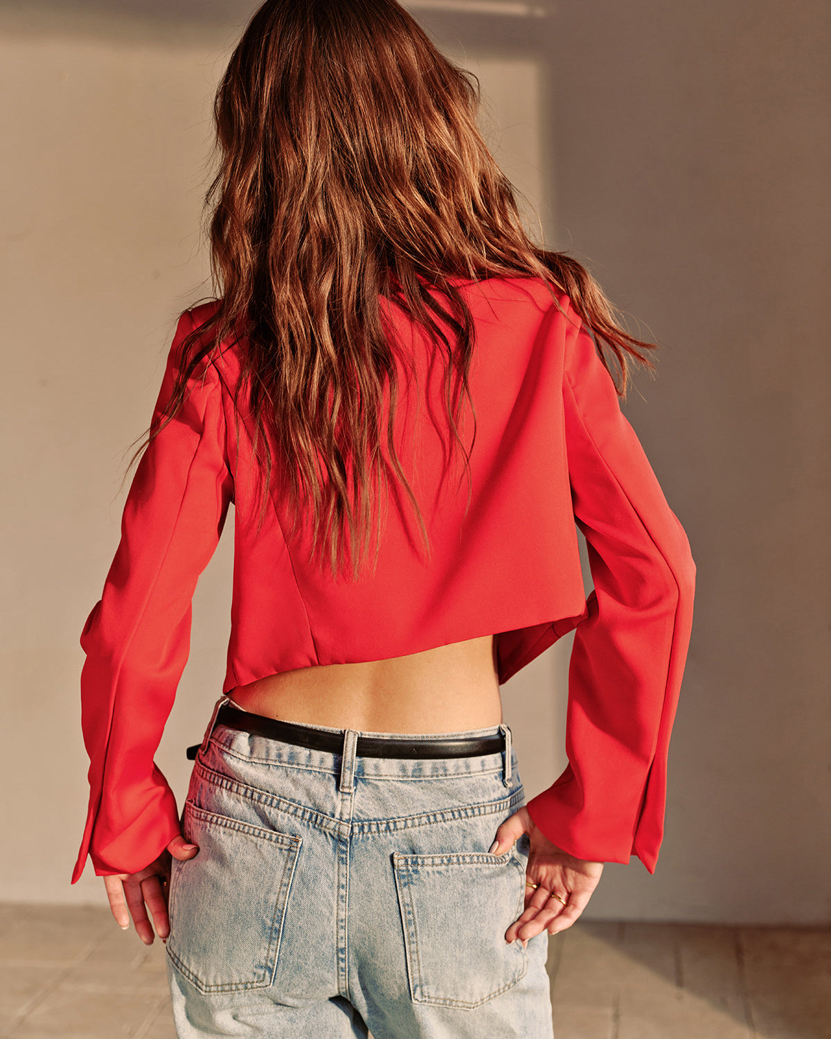 Bölünmüş Kırpılmış Ceket