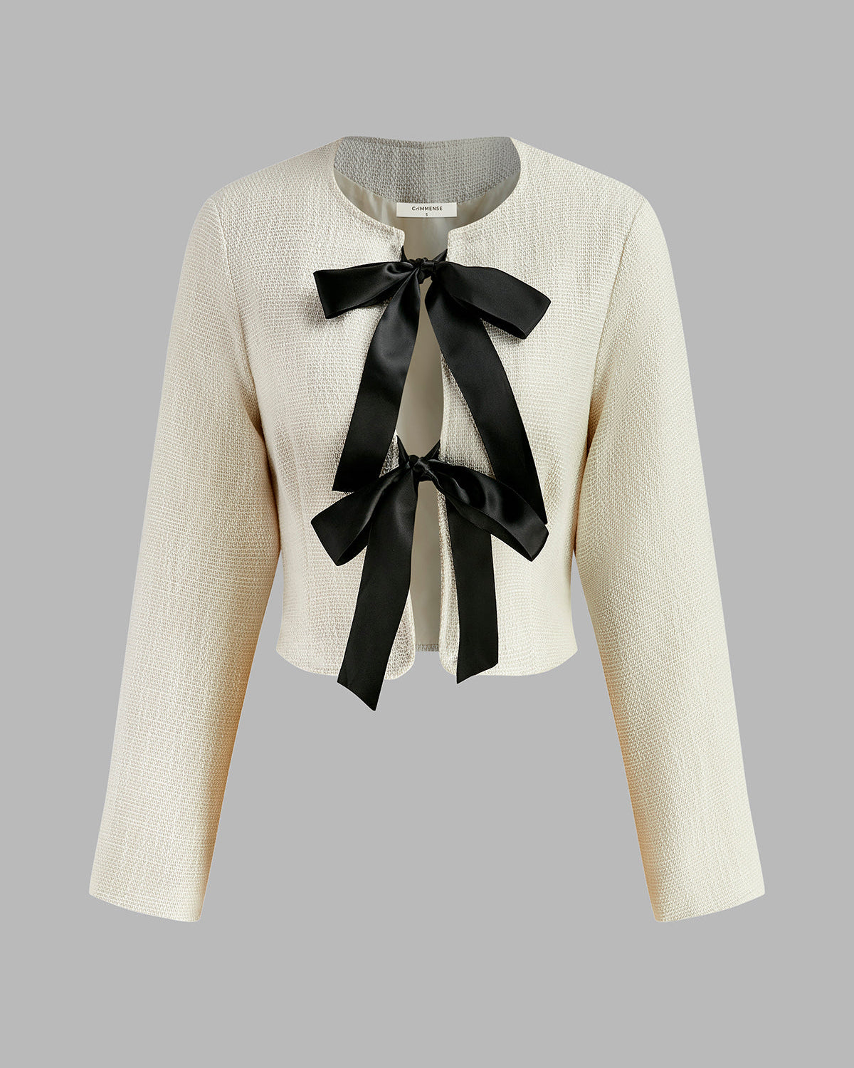 Fiyonk Dekor Kısa Ceket