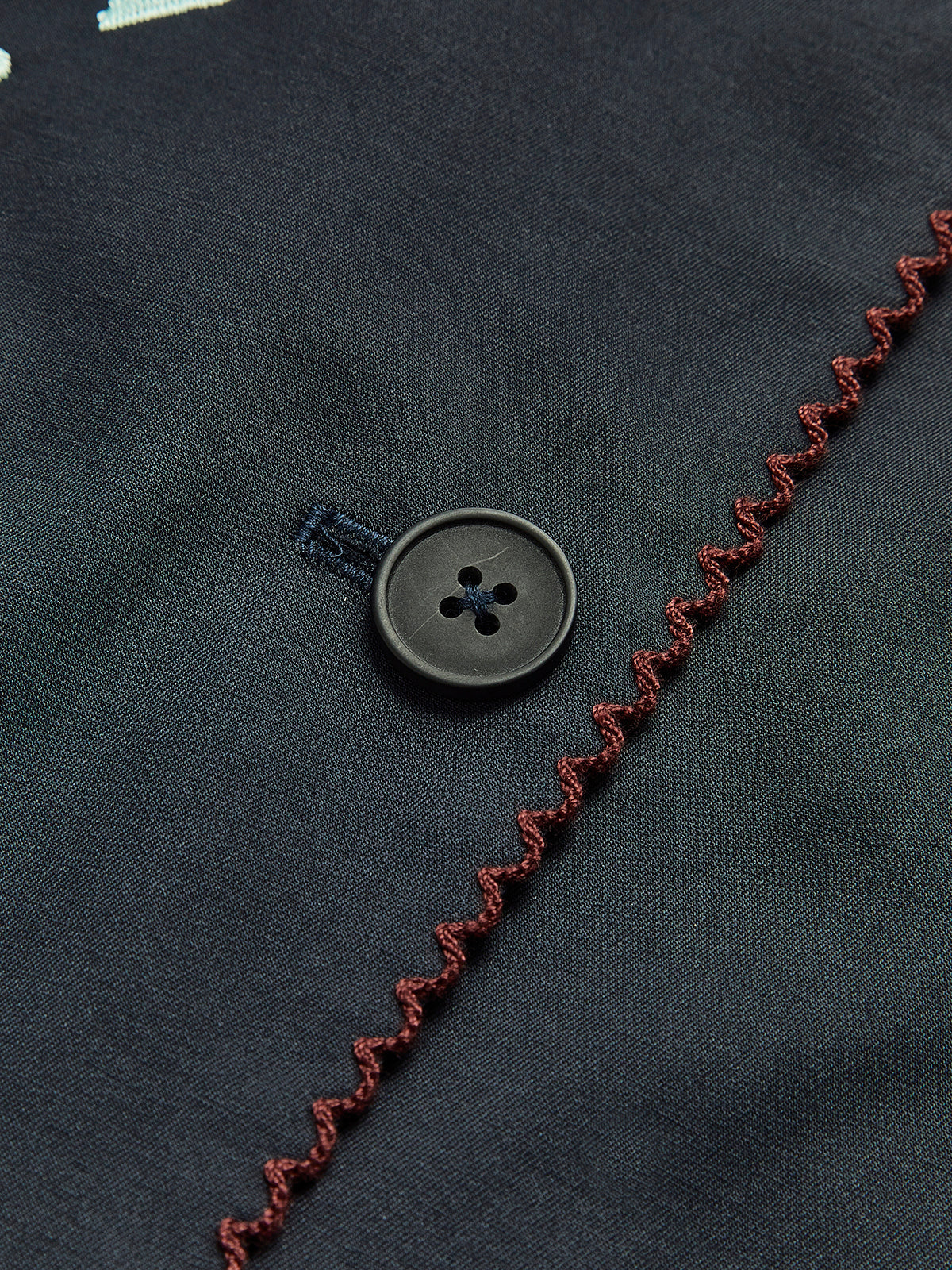 Bohem Nakış Yaka Ceket