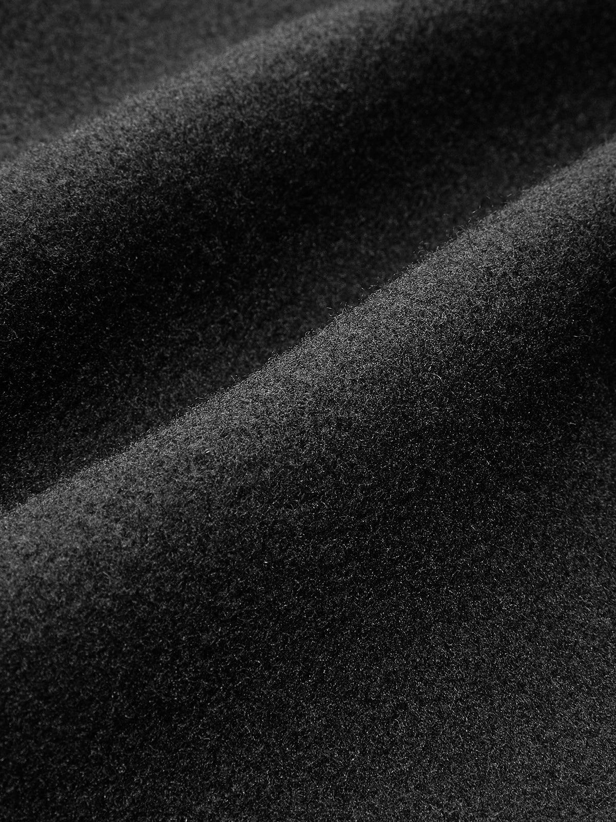 Büyük Yaka İnce Fermuarlı Ceket