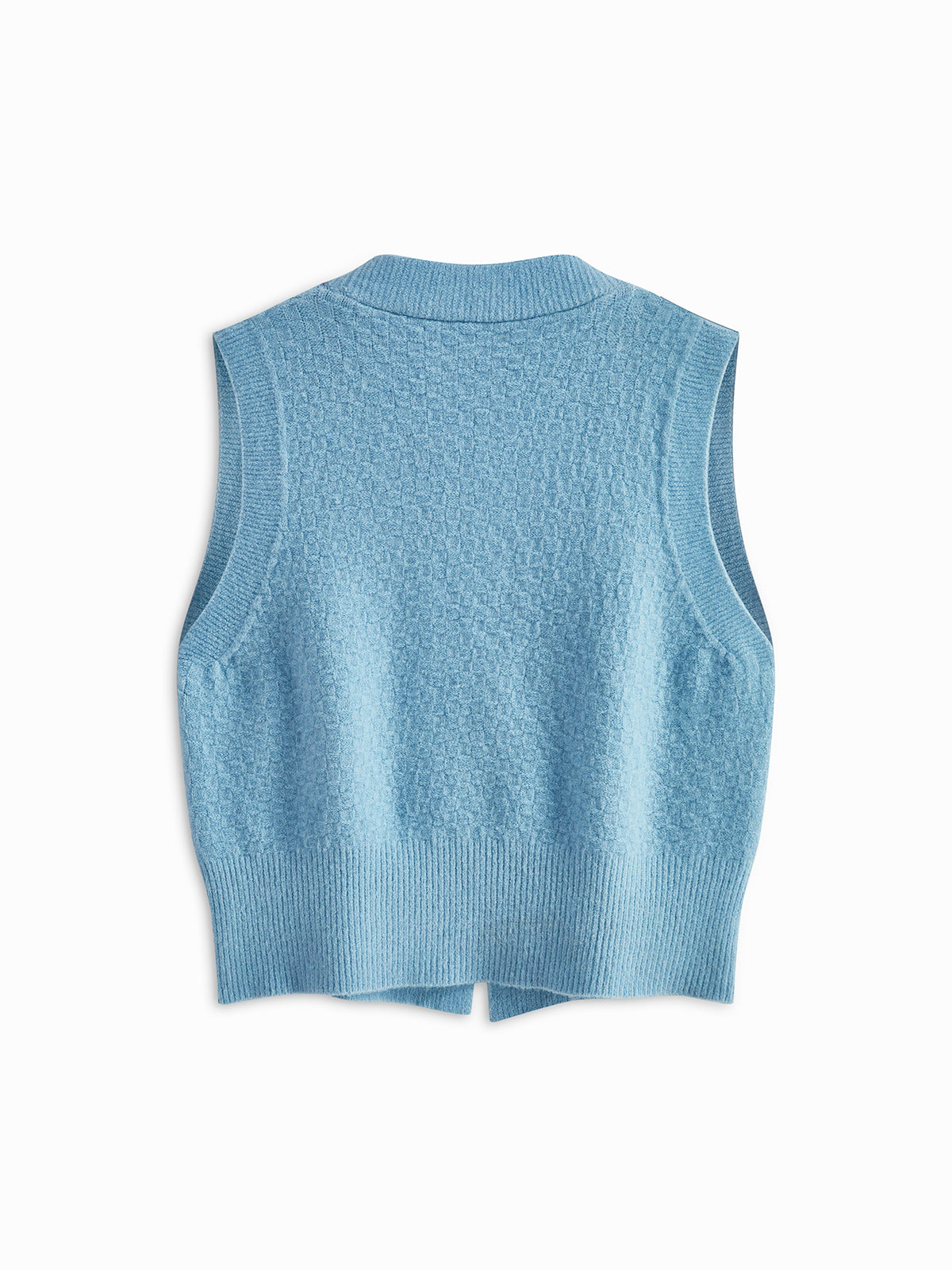 İnci Boncuklu Çapraz Kazak Yelek