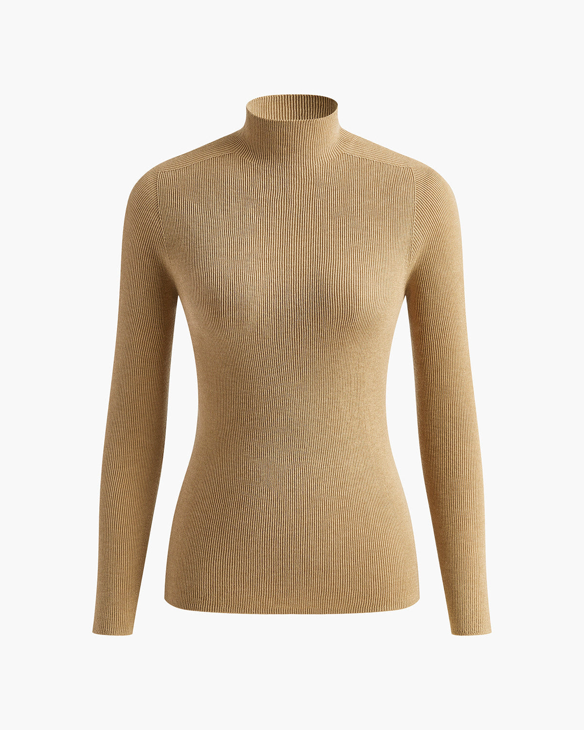 Balıkçı Yaka Yüksek Esnek Kazak