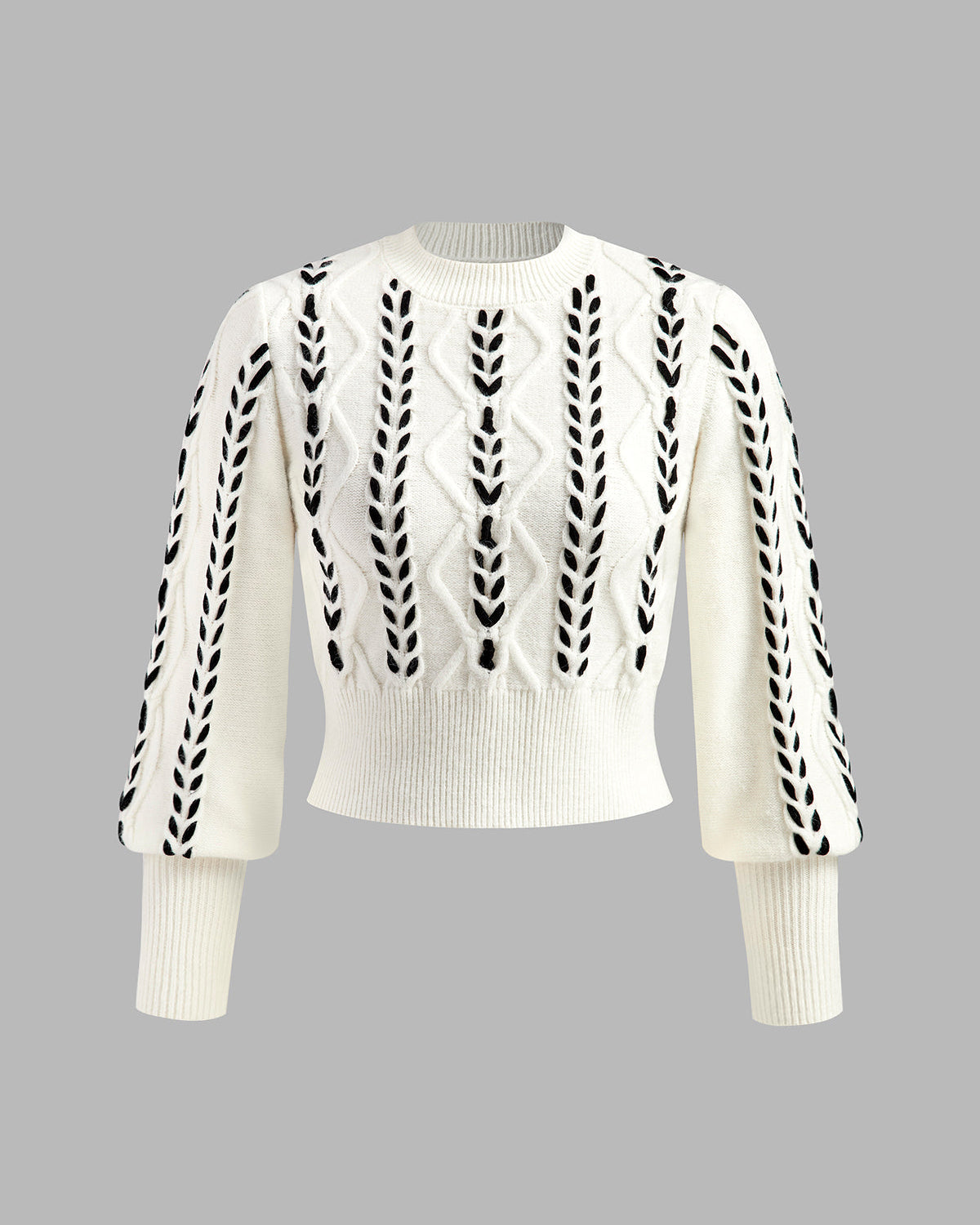 Kontrast Bağlamalı Sıkıştırılmış Kazak