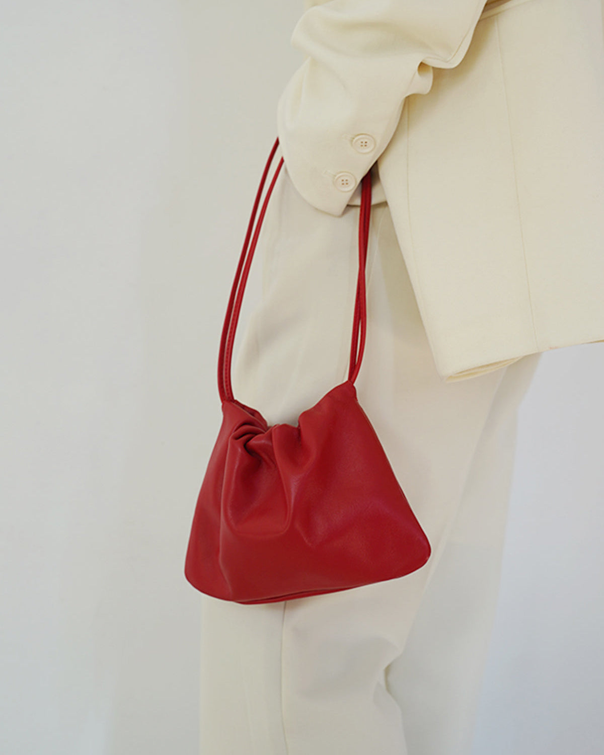 Scarlet Pouch Deri Çanta