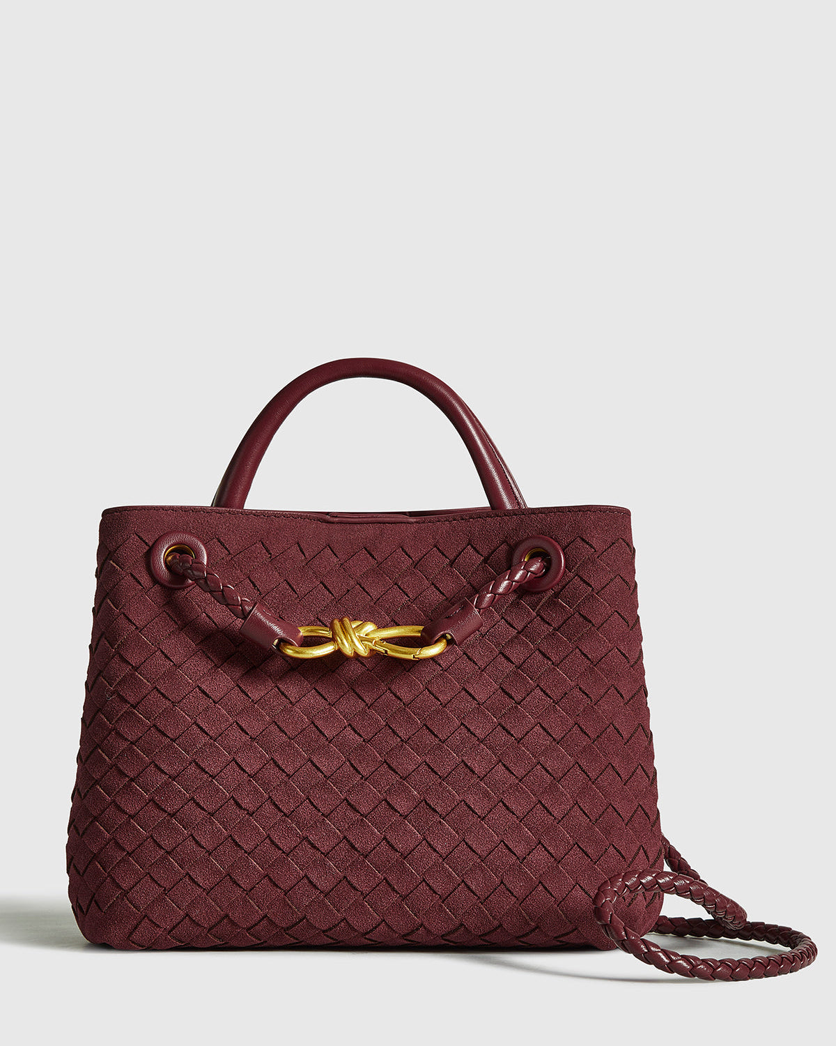 Suede Tote Çanta