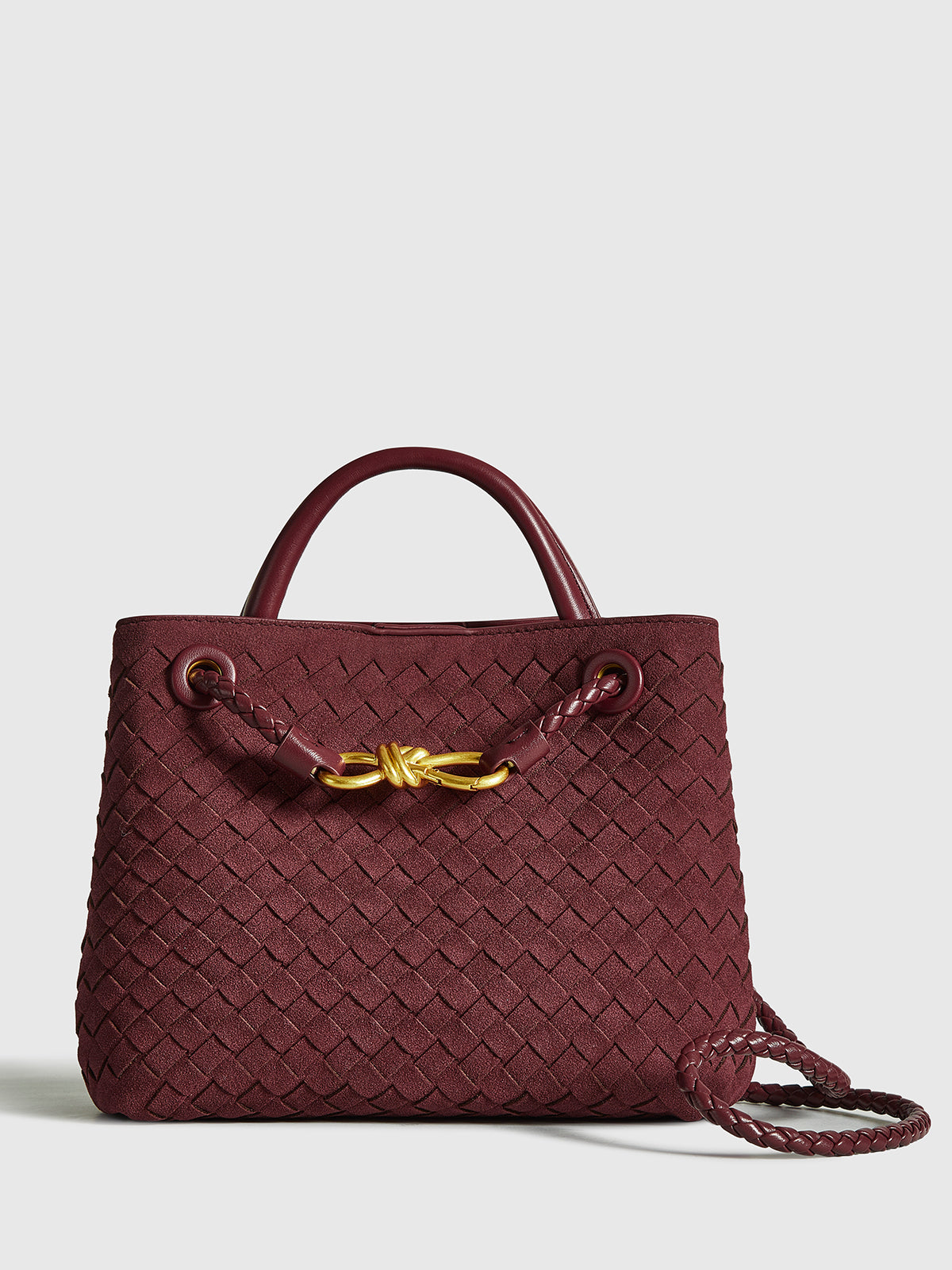 Suede Tote Çanta
