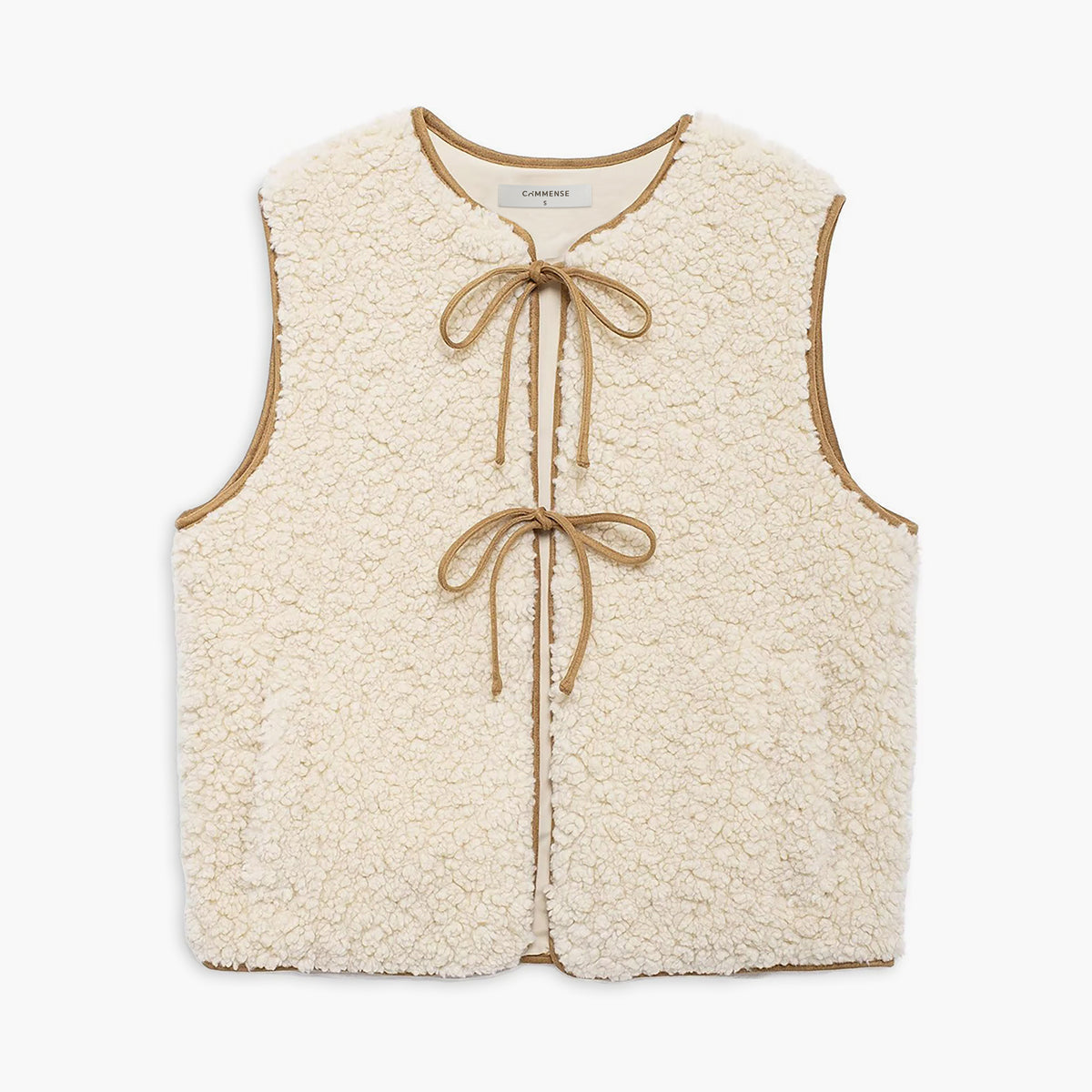 Bağcıklı Polar Yelek