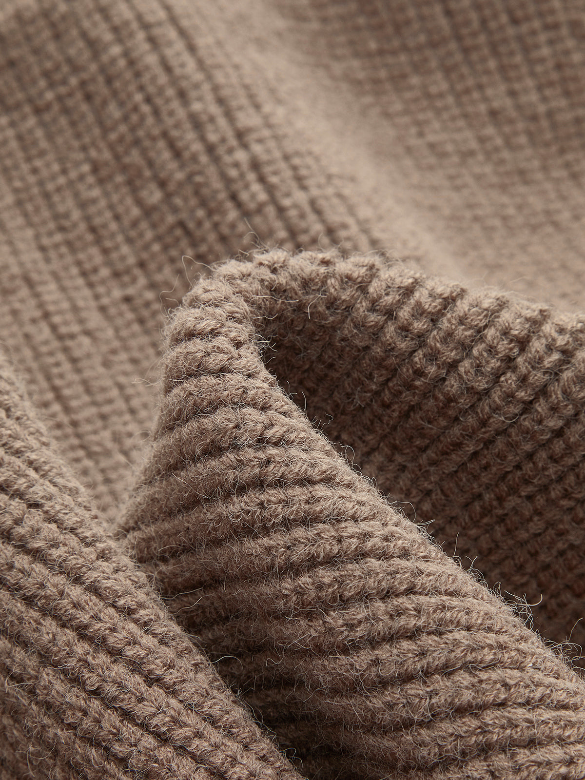 Turtleneck Düğümlü Kazak Yelek