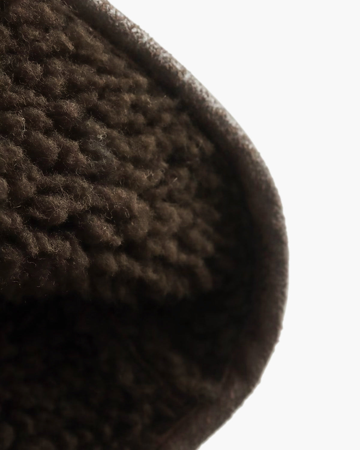 Yaka Suni Deri Sıcak Ceket