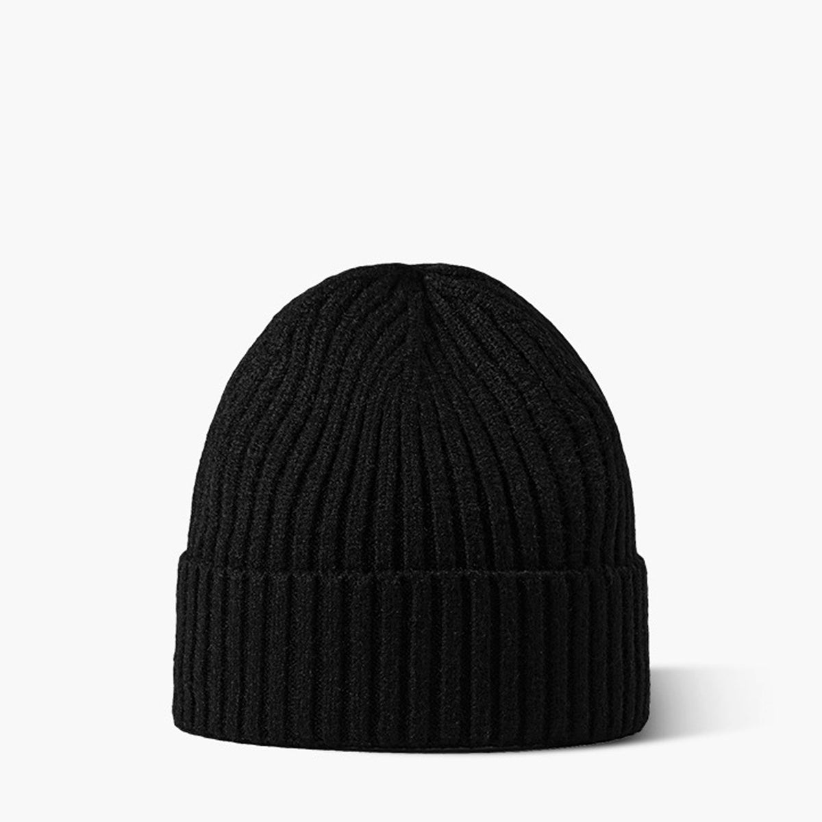 Düz Triko Bucket Şapka