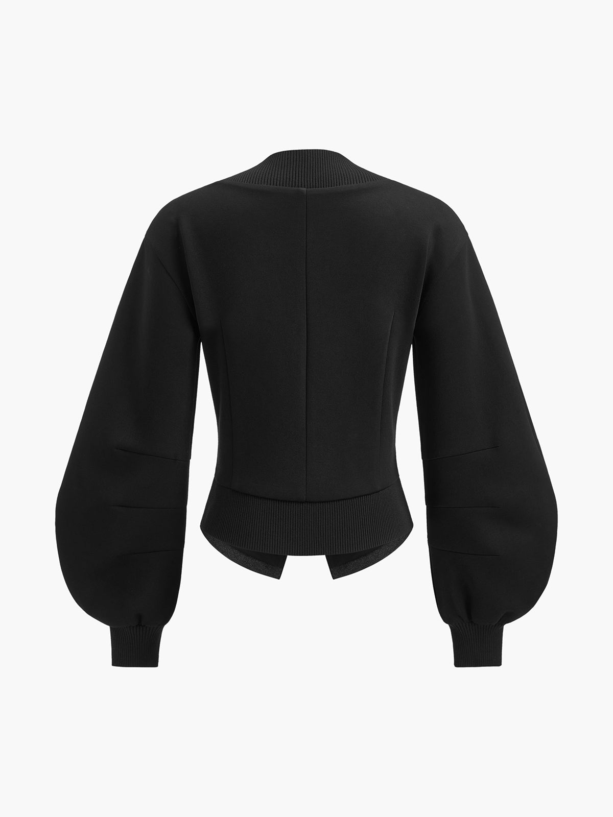 2’si 1 Arada Balon Kol Tweed Ceket