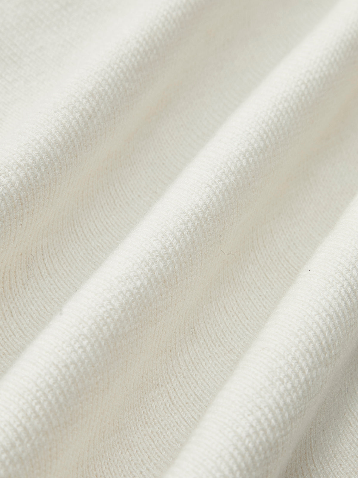 Yün Karışımlı Asimetrik Yaka Triko Bluz