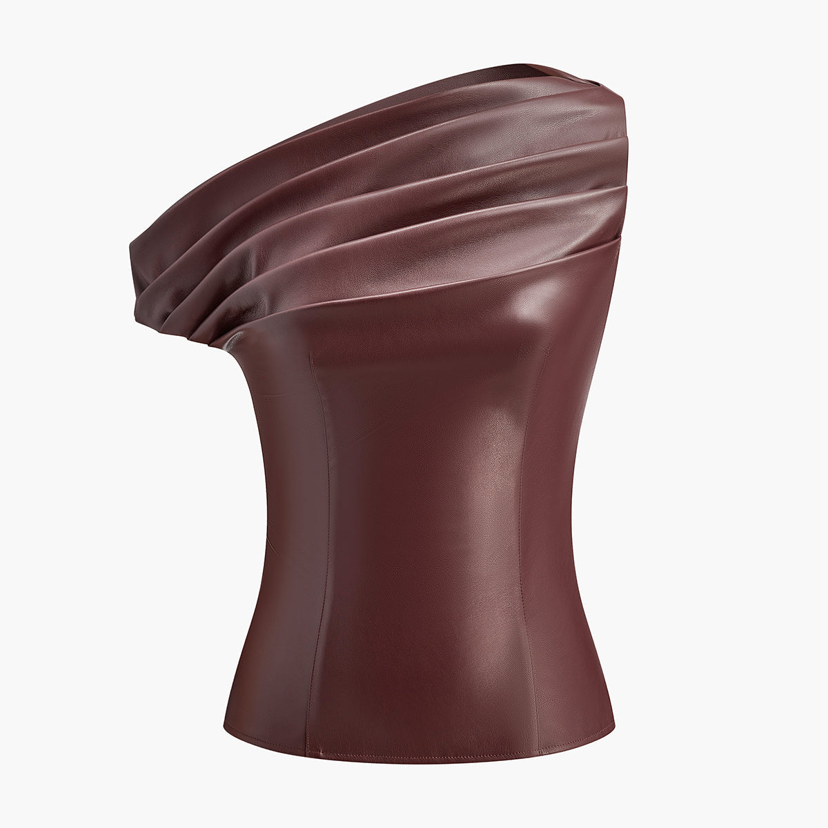 Tek Omuzlu Suni Deri Atlet