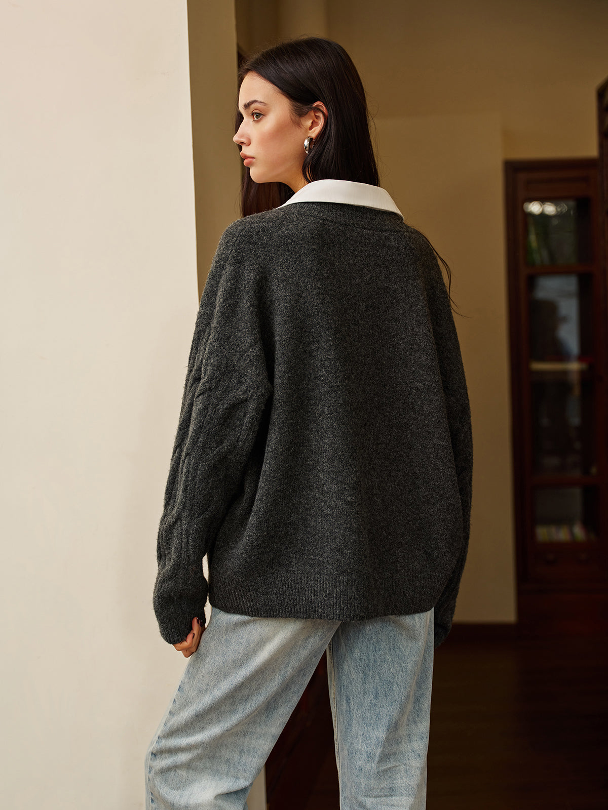 2’si 1 Arada Bükümlü Polo Kazak