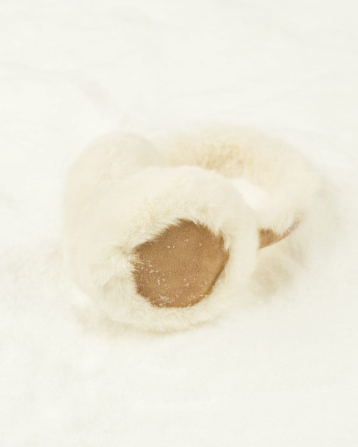 Çift Renkli Suni Kürk Kulaklık