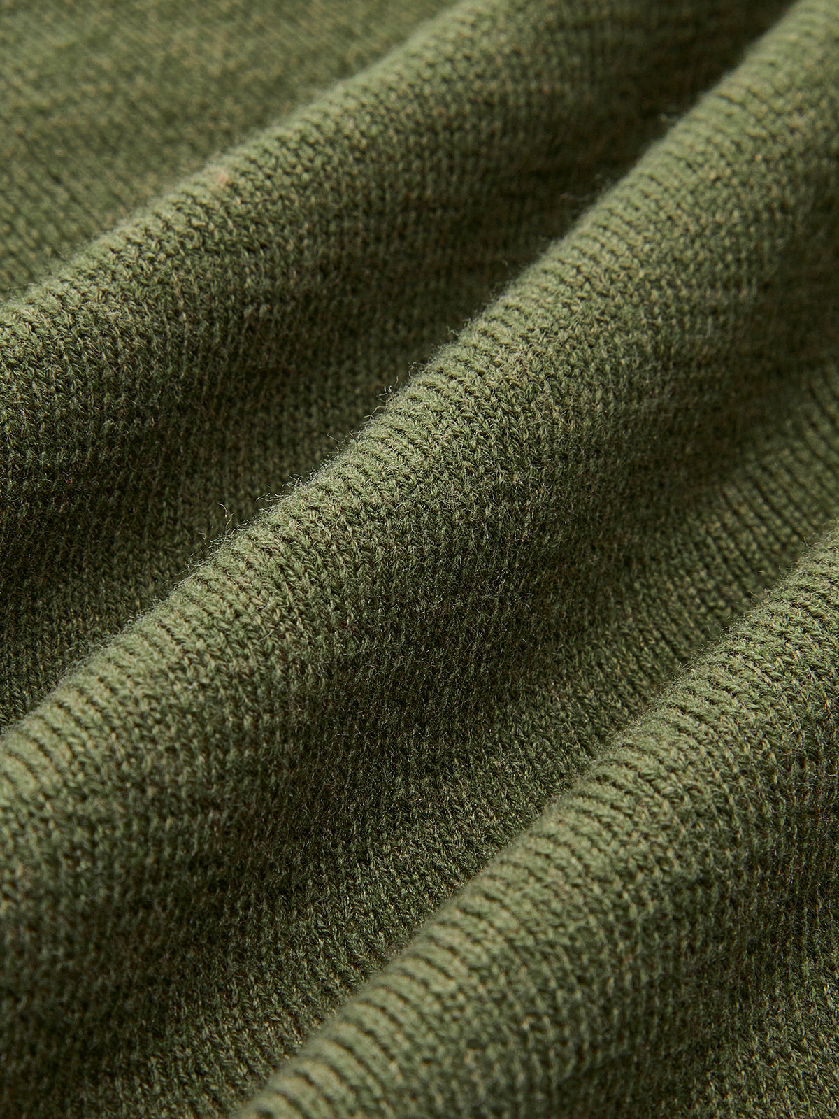 Yün Karışımlı Asimetrik Yaka Triko Bluz