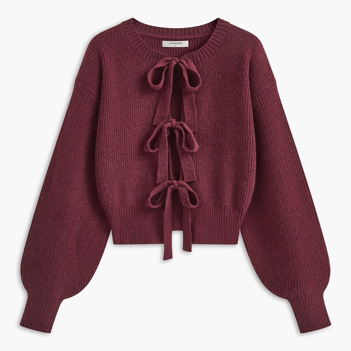 Bağcıklı Fiyonk Detaylı Hırka