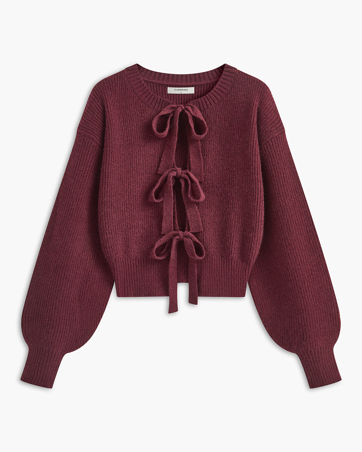 Bağcıklı Fiyonk Detaylı Hırka