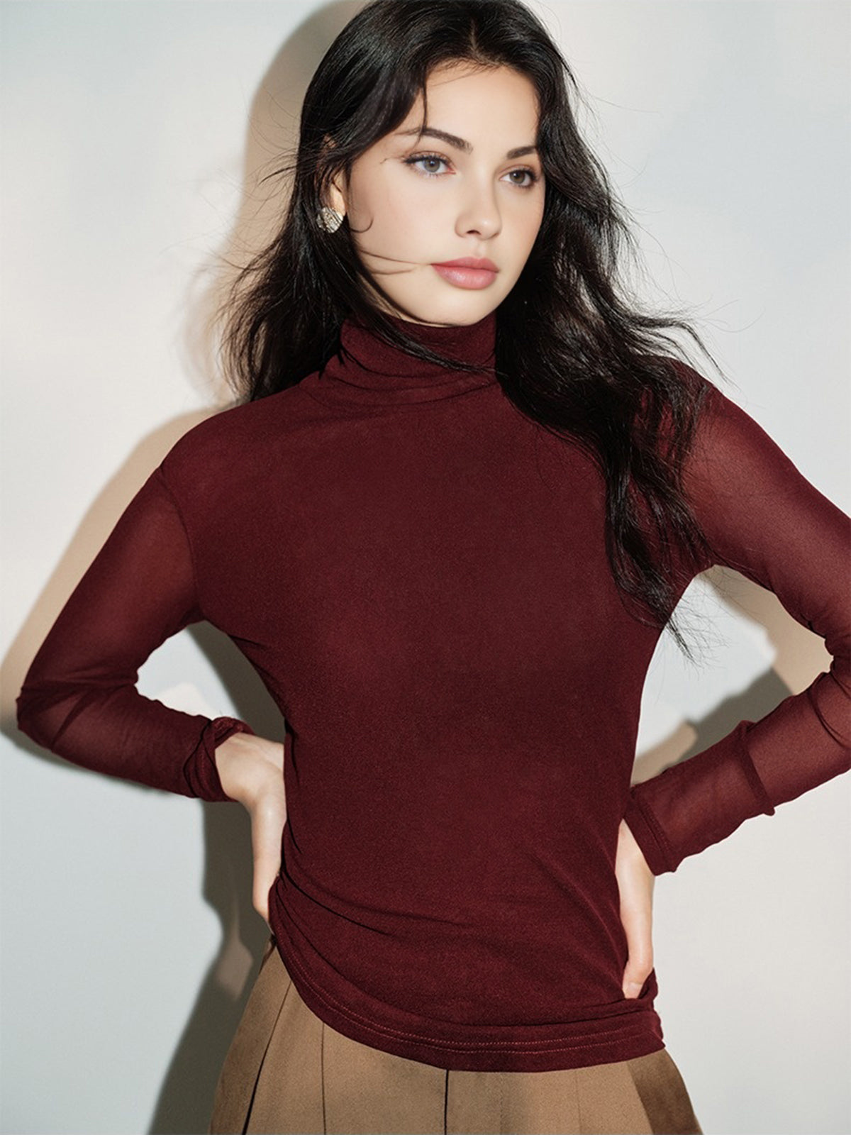 Minimalist Dik Yaka Jarse Bluz