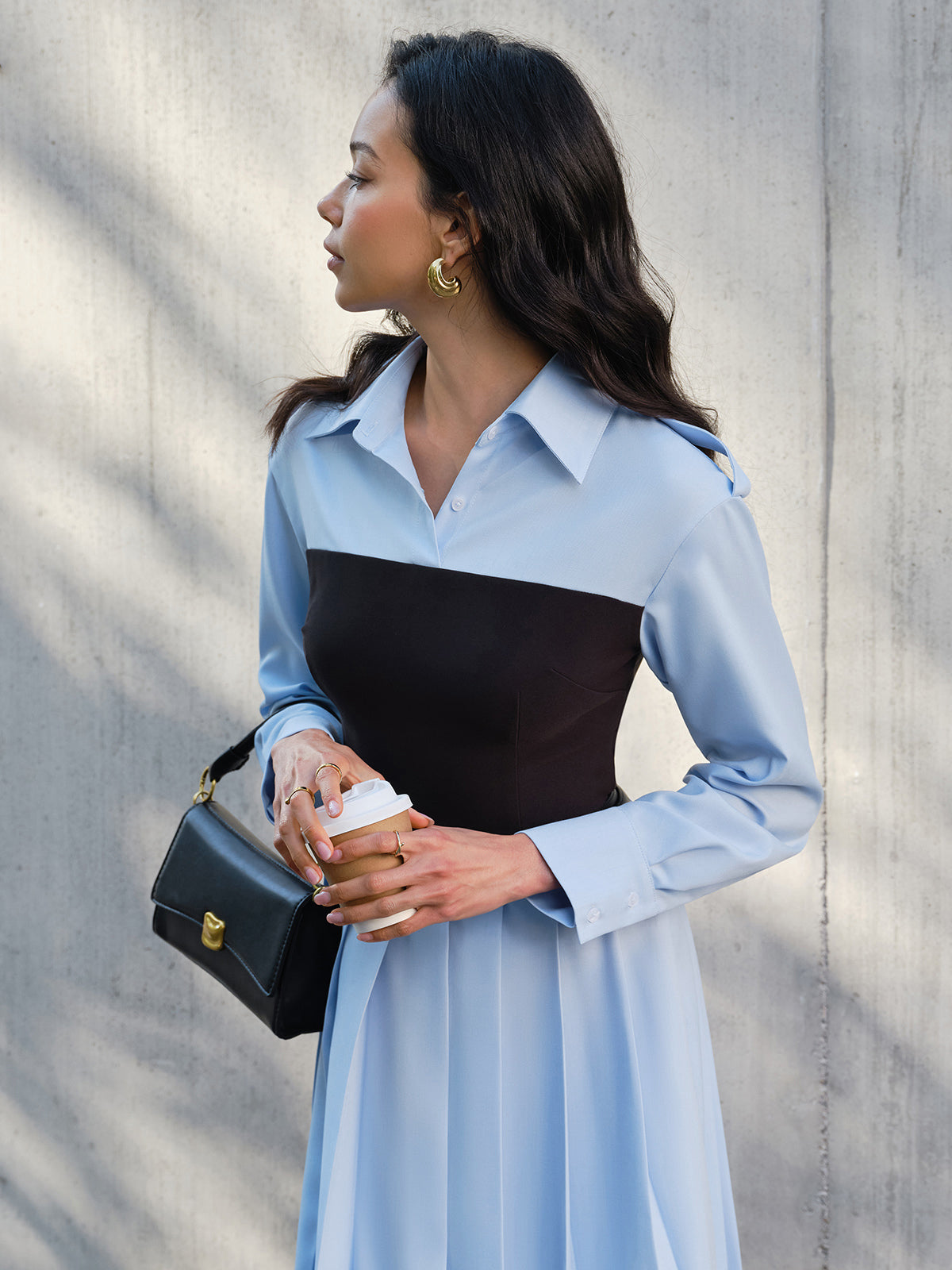 2’si 1 Arada Dar Panelli Polo Yaka Tişört