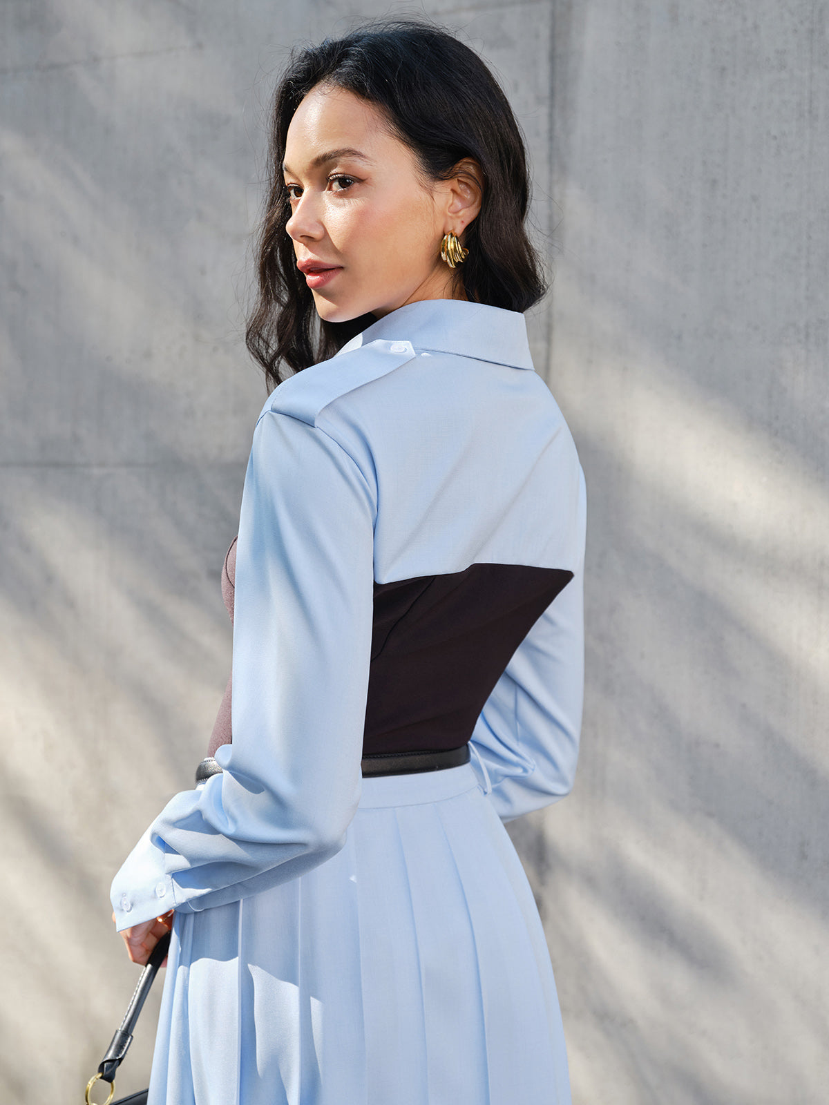 2’si 1 Arada Dar Panelli Polo Yaka Tişört