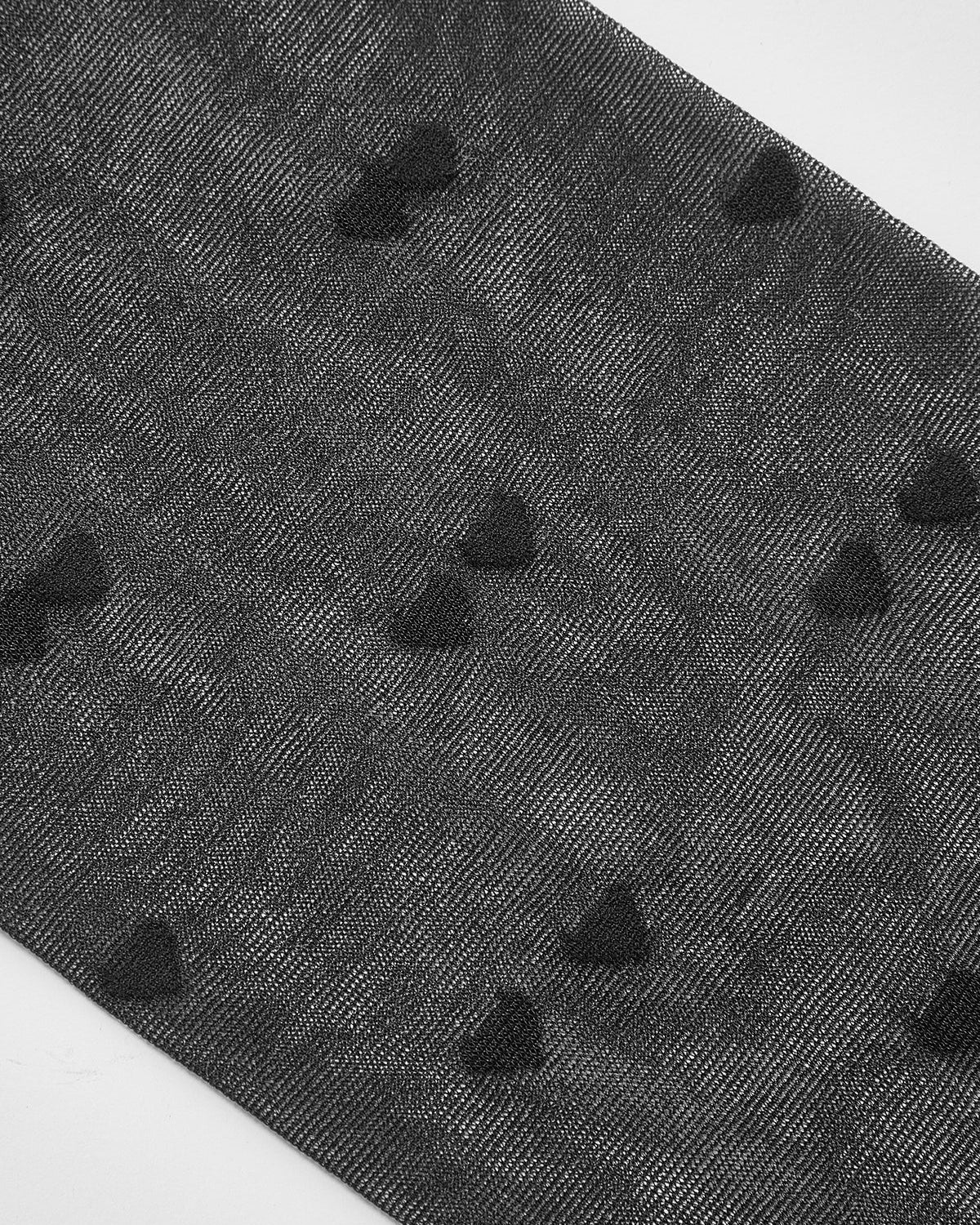 Kalp Desenli Şeffaf Külotlu Çorap