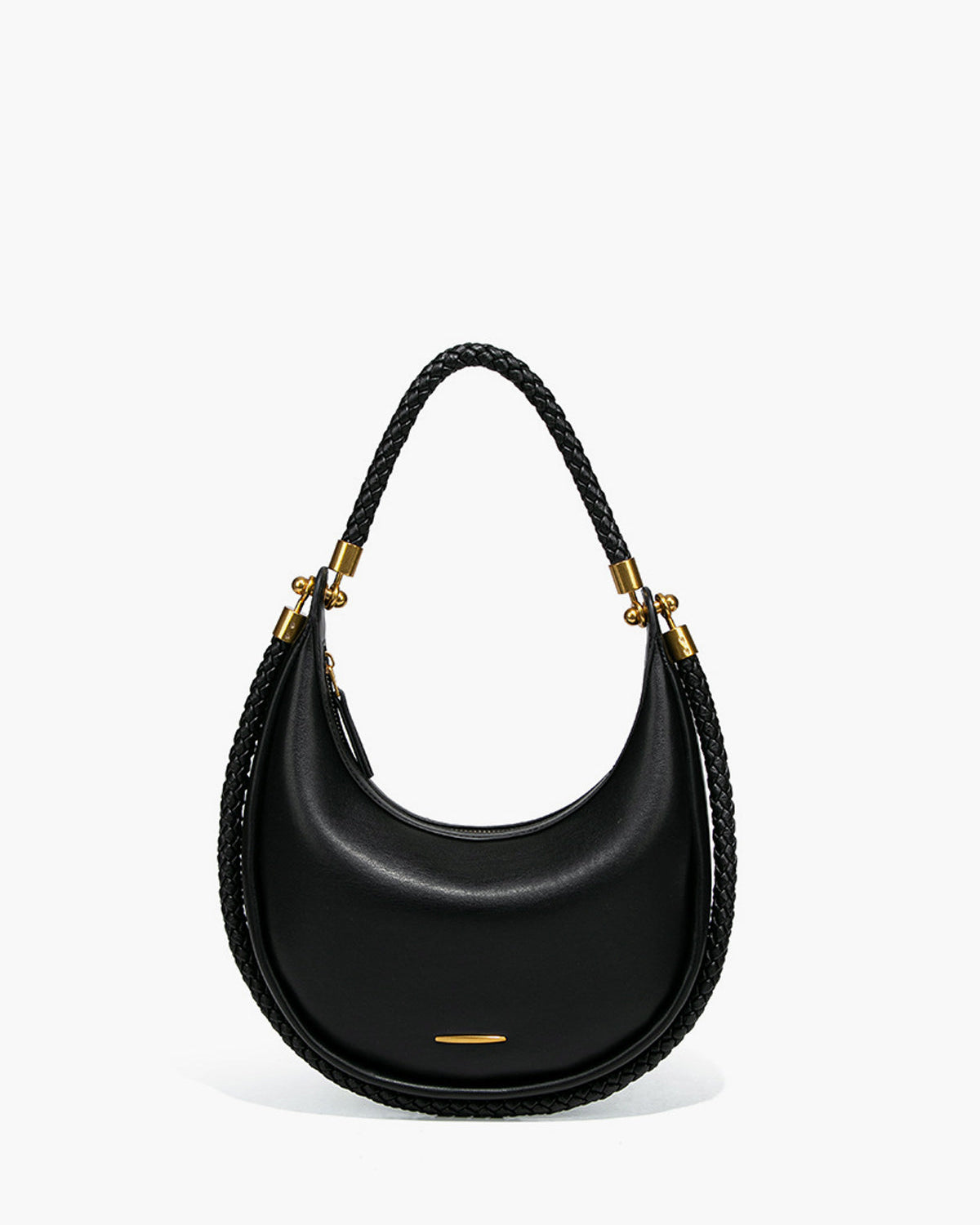 Üstten Dokuma Saplı Hilal Çanta