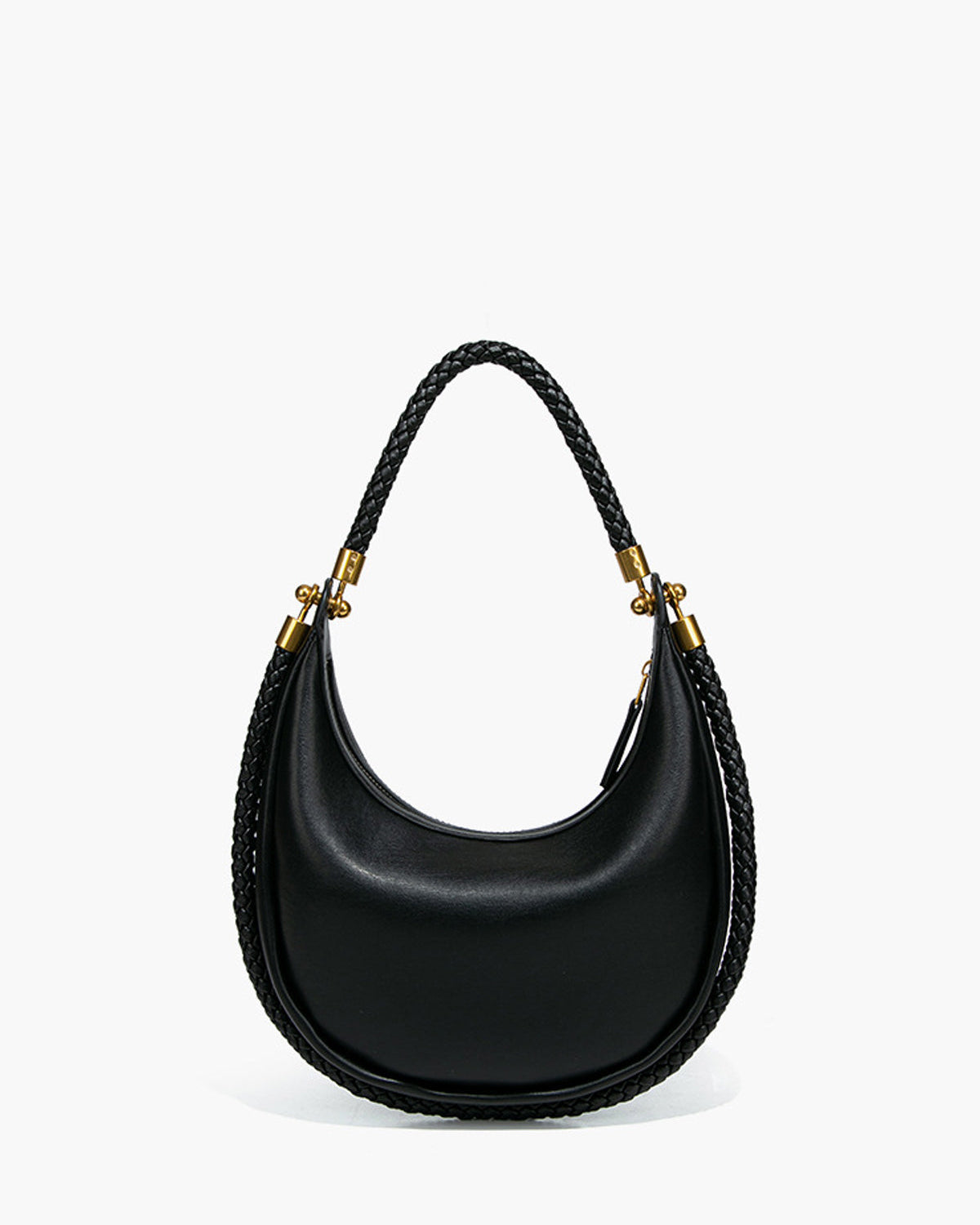 Üstten Dokuma Saplı Hilal Çanta