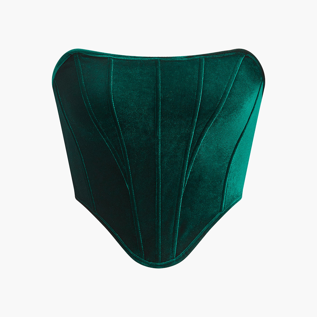 Kadife Biye Detaylı Korse