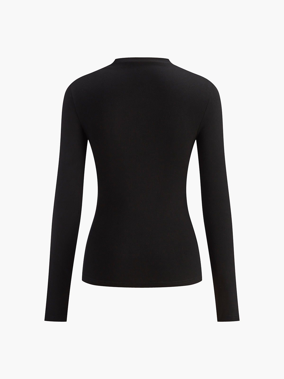 Renk Bloklu Uzun Kollu Bluz