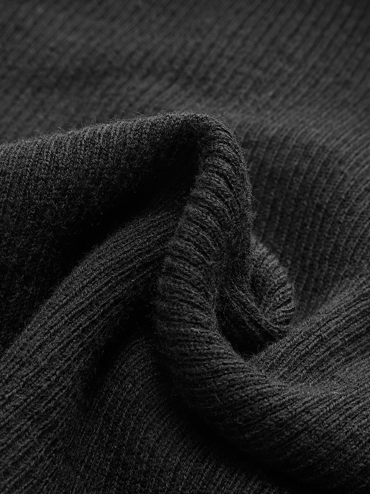 Düğmeli Dar Triko Kazak