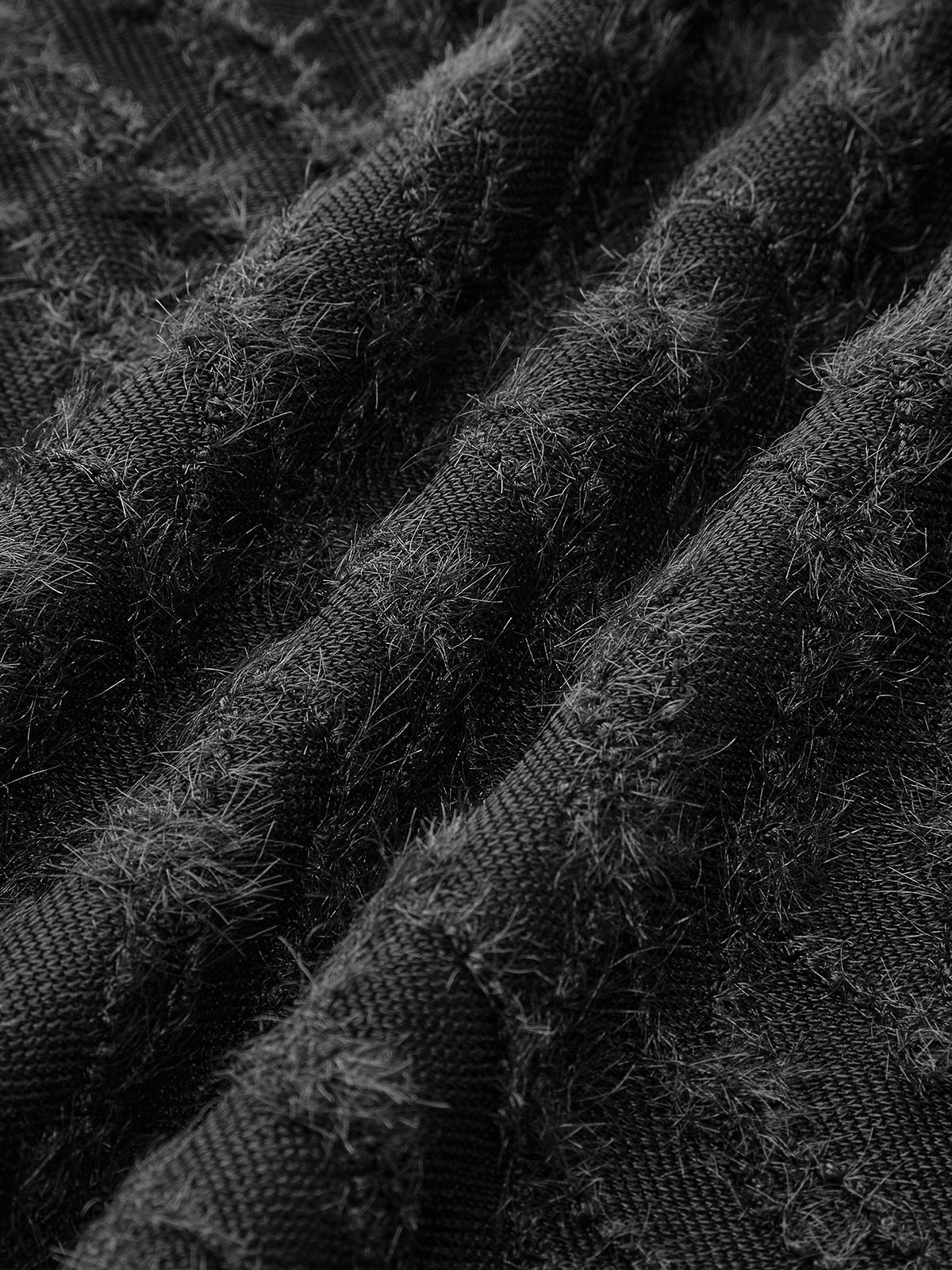 Yarım Balıkçı Yaka Yarı Şeffaf Tişört