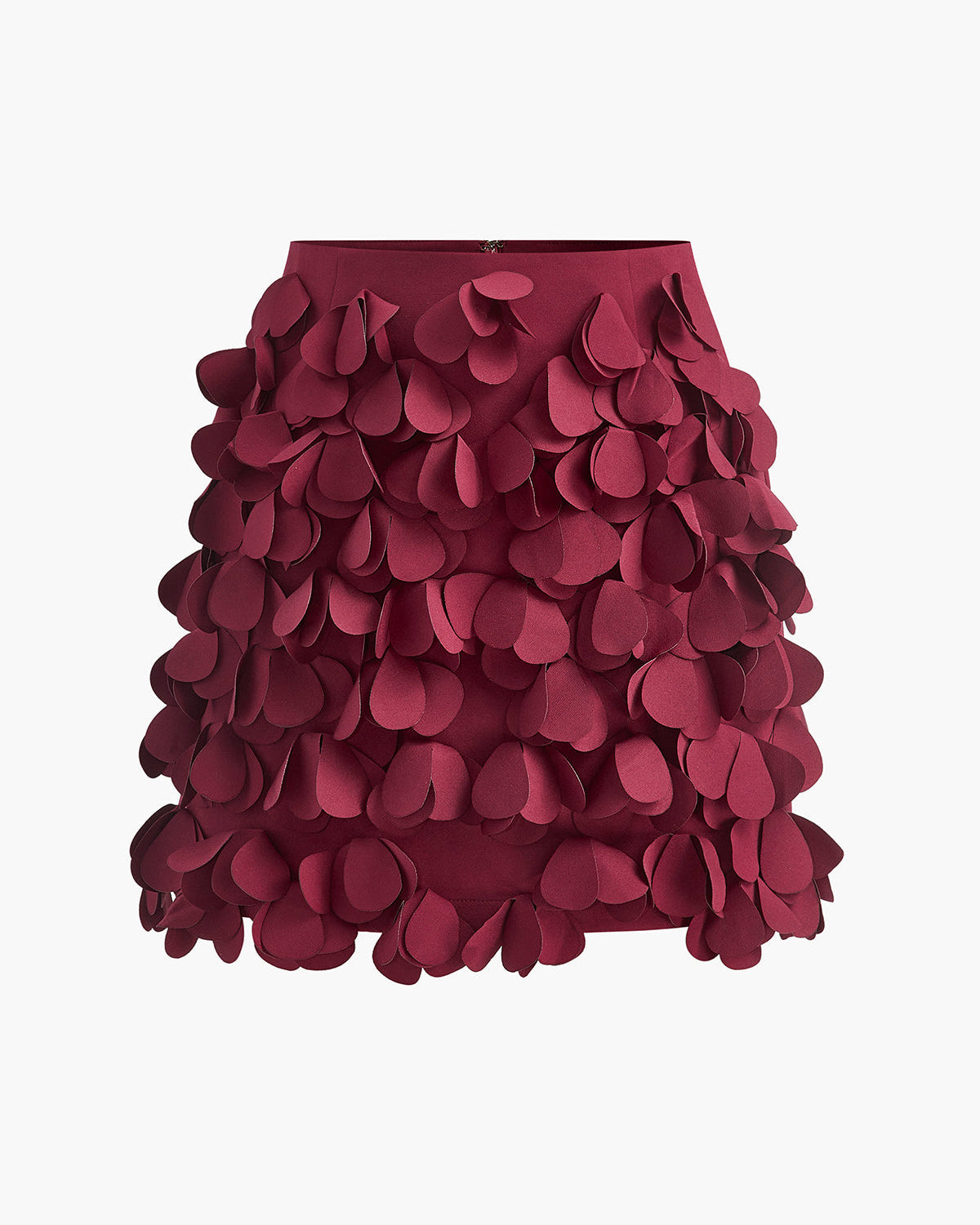 Orta Bel Çiçek Yaprağı Detaylı A Kesim Etek