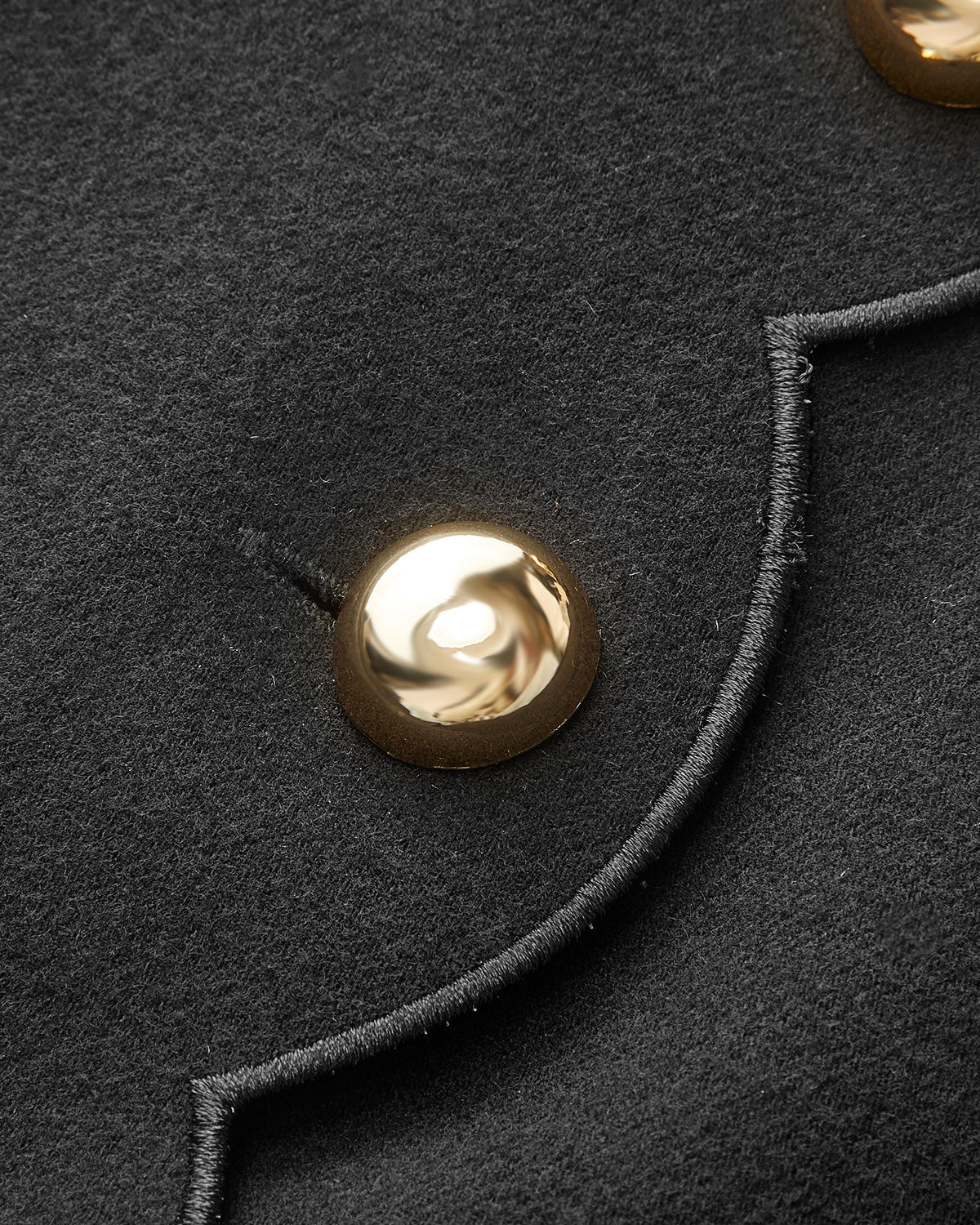 Dalga Etek Uçlu Yandan Düğmeli Şort-Etek