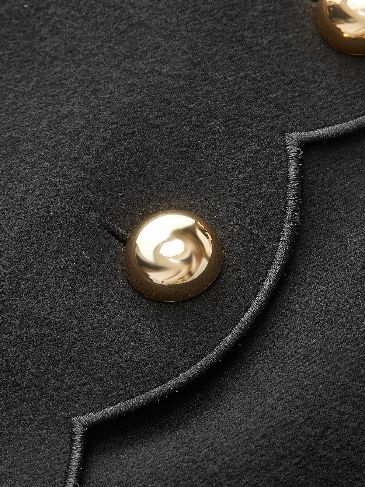 Dalga Etek Uçlu Yandan Düğmeli Şort-Etek