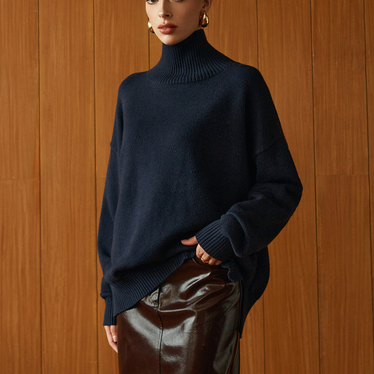 Çok Yönlü Düz Boğazlı Kazak