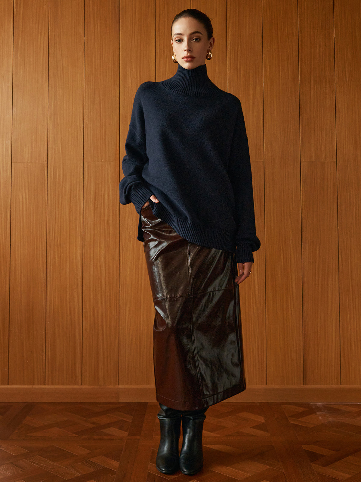 Çok Yönlü Düz Boğazlı Kazak